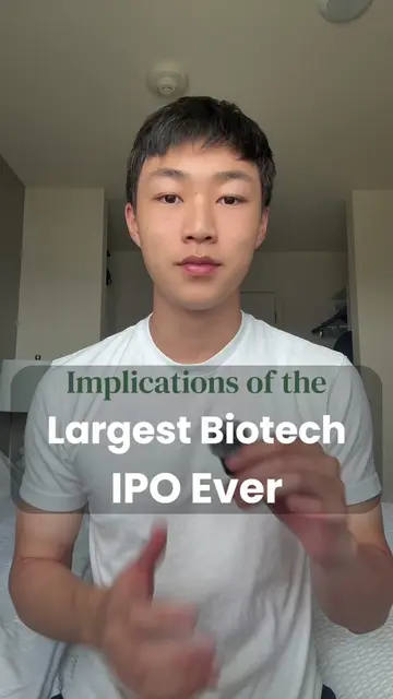 While everyone’s talking about SpaceX, the biggest biotech IPO in history just h