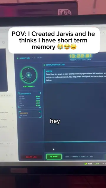 I Created J.A.R.V.I.S in few minutes using just Ai🤯🔥 Y’all need to start takin