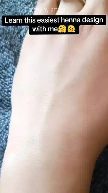 Simple and Easiest henna design tutorial with details  Beginners friendly 🤗 #he