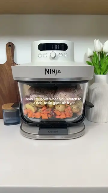 your favorite glass air fryer 🤝 on sale for a limited time   ✨ XL capacity ✨ No