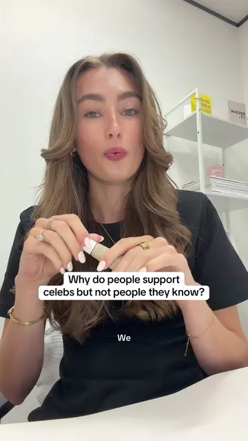 Why do people support celebs but not people they know? ##businessowners##busines