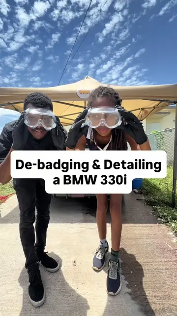 Come debadge this BMW 330i wth us 👌🏼 Father’s Day Special Sedan Gold - $16,800