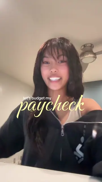 let’s budget my bi-weekly 🍰 paycheck 🍰  🌸🍰🎀🌷 as a 19 year old college stud