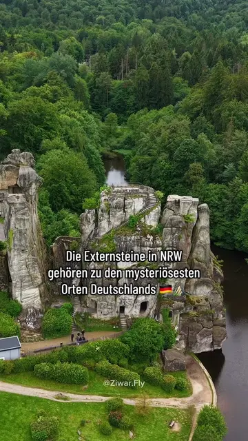Hidden place in Germany that feels unreal 🌿🪨🇩🇪 Would you explore this spot? 