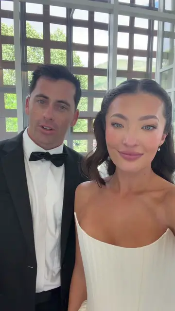 Wifey wifey wifey... just married 😚🤪  #wedding #wifey #brideandgroom #bride 