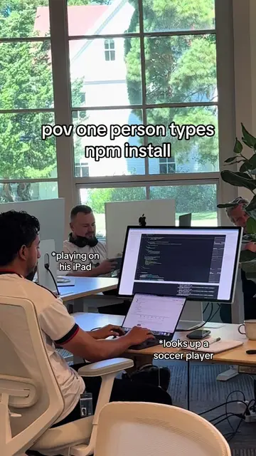Throwback to 2017 when this excuse actually worked  #softwareengineer #npm #codi