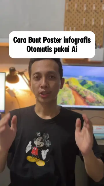 Cara membuat poster infografis profesional otomatis pakai ai#tipsandroid #tutori