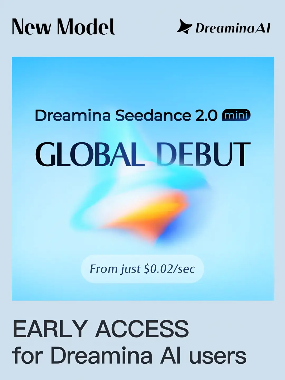 Dreamina Seedance 2.0 mini is now live! Dreamina AI users get early access to sp