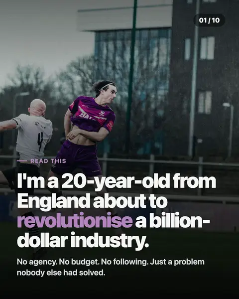 Im a 20yr old from England Revolutionising a Billion Pound Industry
