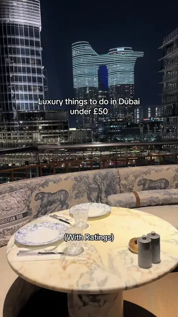20+ Luxury Things to do in Dubai UNDER £50 🇦🇪✨  Here's some of places with a f