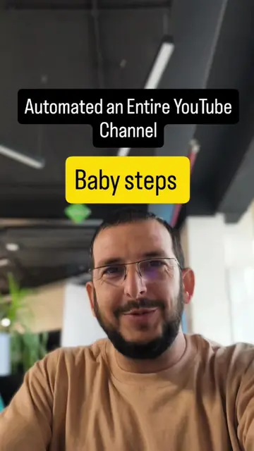 I Automated an Entire YouTube Channel 🤖🎬 Description: I wanted to answer one q