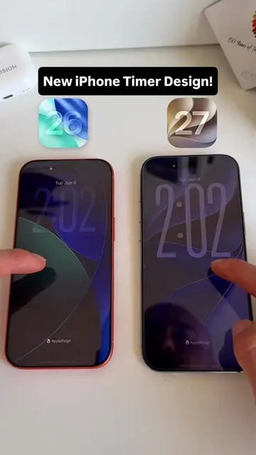 Maybe one of my favorite new design changes in iOS 27! Which one do you prefer? 
