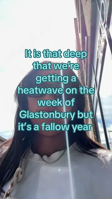 can you be the same weather for Glasto 2027 pls and thank you x #glastonbury #gl