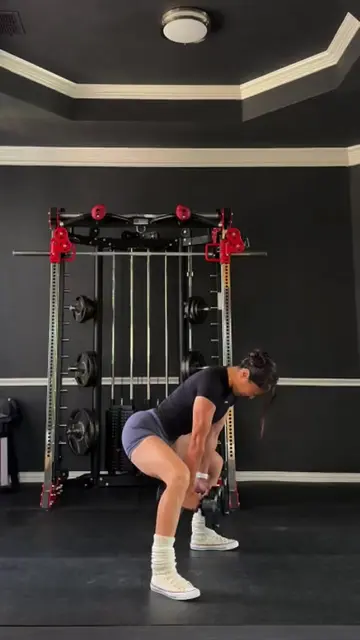 No gym? No problem. Just one pair of dumbbells. 6 moves hitting your full body f