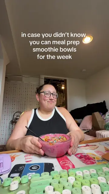 prepping some smoothie bags, grabbing (or making) granola and all your favorite 
