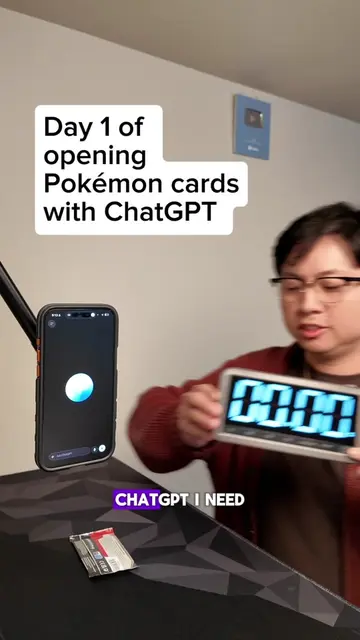 Day 1 - Pokémon card time
