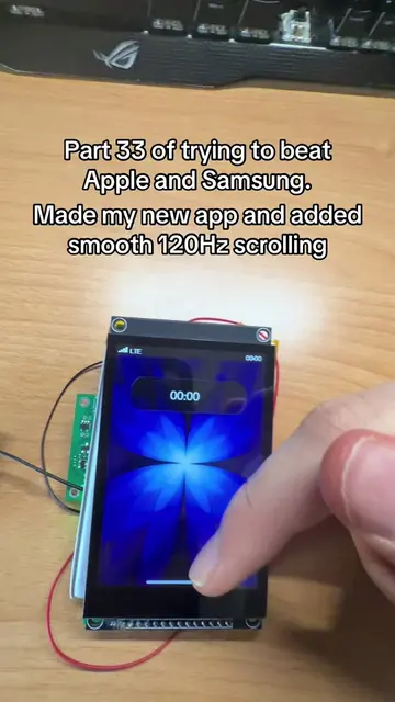 Progress on my diy phone, when will I beat Samsung and iPhone? #esp32 #DIY #tech