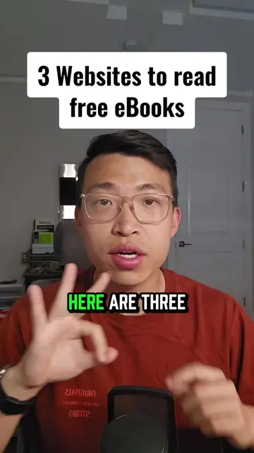3 websites to find and read ebooks for free.  #powerfulwebsites #ebooks