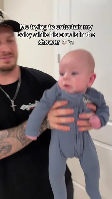 Don’t worry she’ll be back soon 🤣#comedy #baby #funny #dad 
