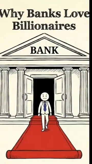 Why Banks Love Billionaires 🏛️ #Finance #animation #bank #bilionaire 