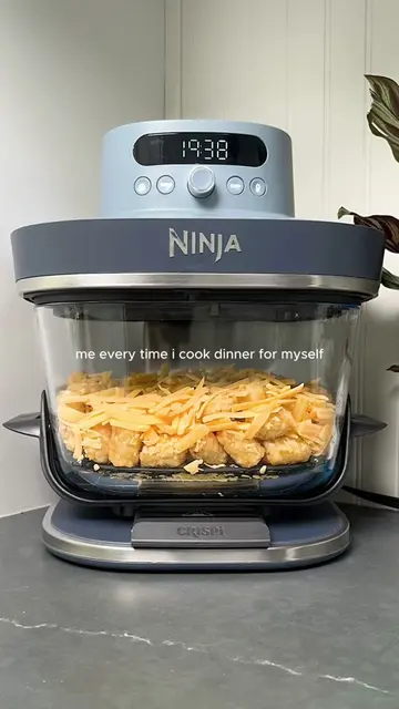 Turning frozen food gourmet.   #NinjaCRISPiPro #NinjaCRISPi #GlassAirFryer 