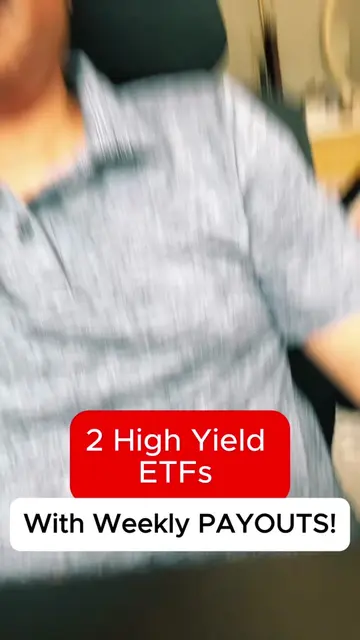 Two ETFs paying you every single week — 45% and 25% yield right now Did you know