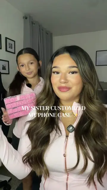 My sister did a GREAT job for her first project ✨🤭 A mini bedazzle moment… #iph