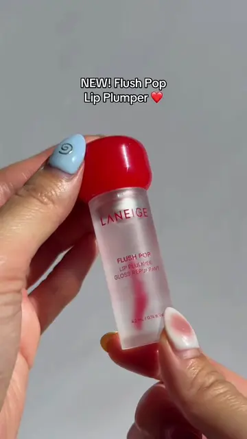 PLUMP. POP. REPEAT. 💋Meet Flush Pop Lip Plumper, the glossy, non-sticky lip plu
