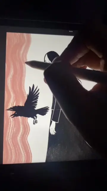 when I was a kid I animated by flipping notebook pages. now there's an app where
