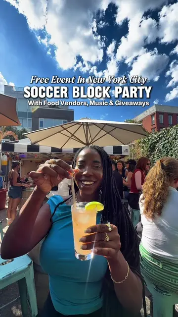 Link In Bio To RSVP FREE soccer inspired event in New York City on Saturday, Jun