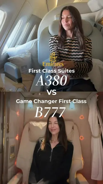 👉 Most people don’t realize that Emirates has such different first class cabins