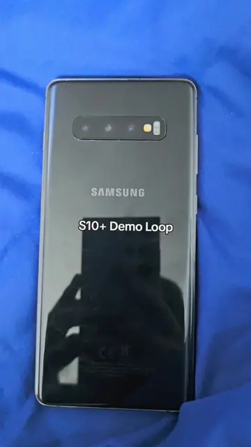 The nostalgic S10+ Demo Loop🥺 #techtok #s10  #s24ultra #samsung #demophone 