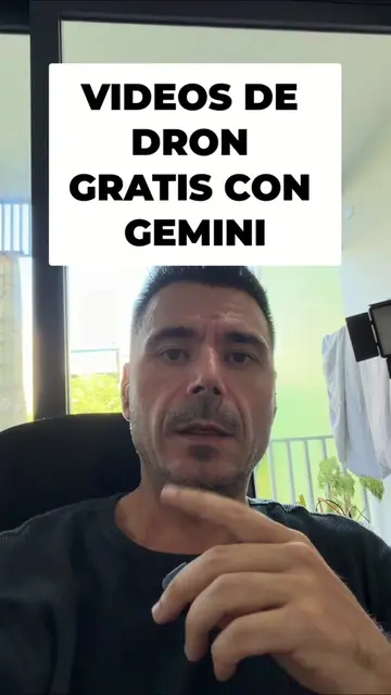 ¿Sabías esto? Crea tu propia vista de dron de cualquier lugar con Gemini. ¡Solo 