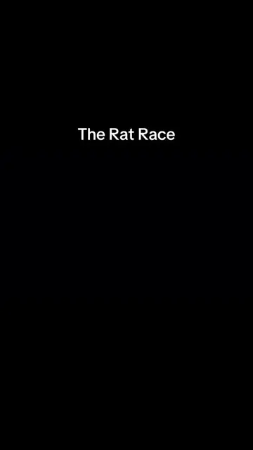 The Rat Race is real… . . . #matrix #escapethematrix #ratrace #escapetheratrace 