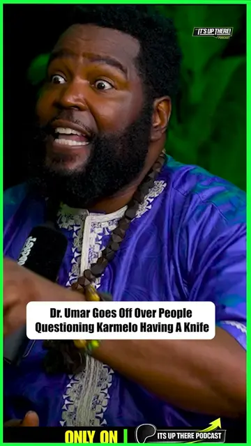 THIS MORNING AT 9AM CT — Dr. Umar Johnson returns to It’s Up There for one of hi