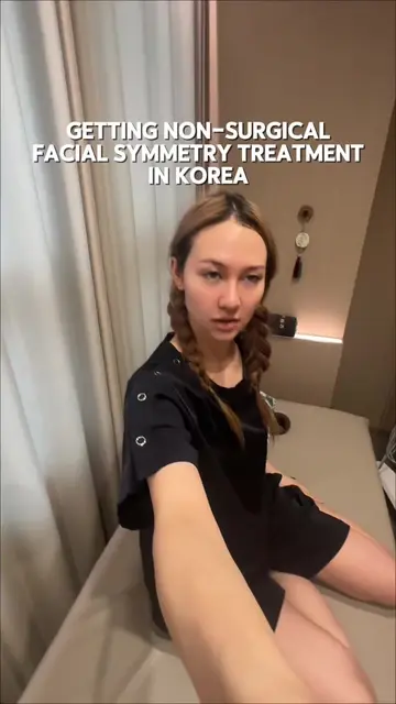 where Korean celebrities & models go to improve facial asymmetry b4 important ev