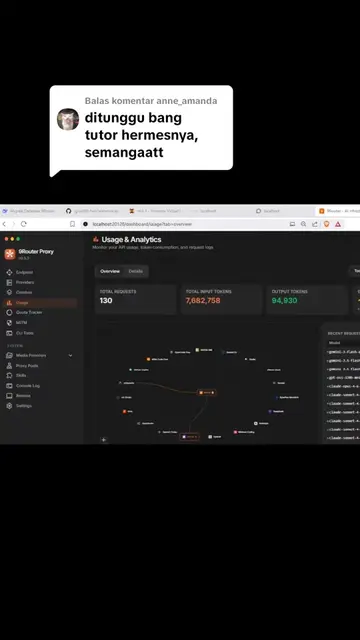 Membalas @anne_amanda Ini cara setup 9router ke Hermes guys!🔥 #hermes #ai #aitr
