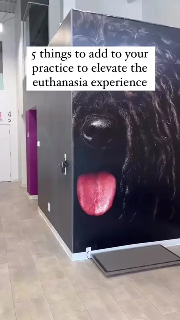 Our video features the incredible Cote Vet Clinic euthanasia room. The design is