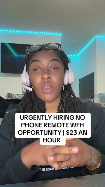 NO PHONE WFH JOB  ##wfh #workathome #workfromhome #remotejobs 