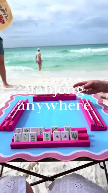 On a mission to Mahjong anywhere 🩷🩷  all items are on my on my @Amazon storefr