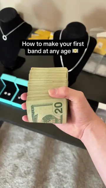 How to make your first band ✅ - #reseller #resellingcommunity #motivation #succe