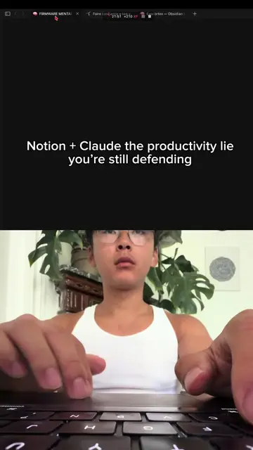 Notion + Claude feels productive but goes nowhere it's a graveyard of fragmented