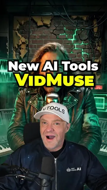 I made a full music video in 20 minutes with @VidMuse AI, zero editing and zero 