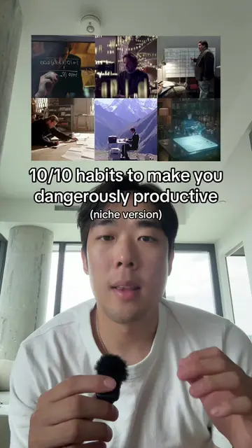 10/10 habits that’ll make you dangerously productive but it gets progressively m