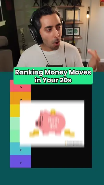 Ranking money moves in your 20s! 😎 #finance #PersonalFinance #money #investing