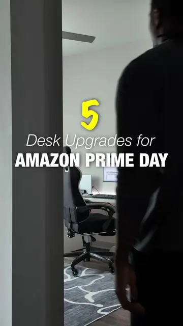 5 Desk Upgrades to look for during Prime Day next week! #primeday #desksetup #de