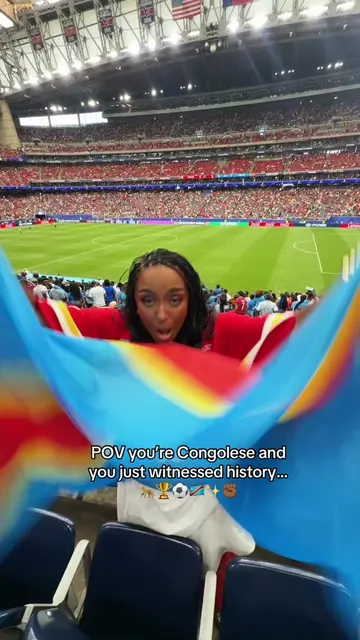In every life I would choose to be Congolese⚽️✨🇨🇩🏆 WE MADE HISTORY TODAY! @FI