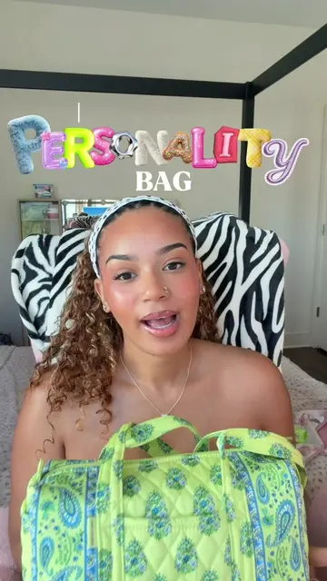Make a ⭐️🍓🦋Personality Bag 🌸🍭⭐️ with me!! The bag is the @Vera Bradley 100 B