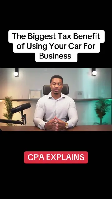 The Biggest Tax Benefit of Using Your Car For Business  #businesscar #taxwriteof