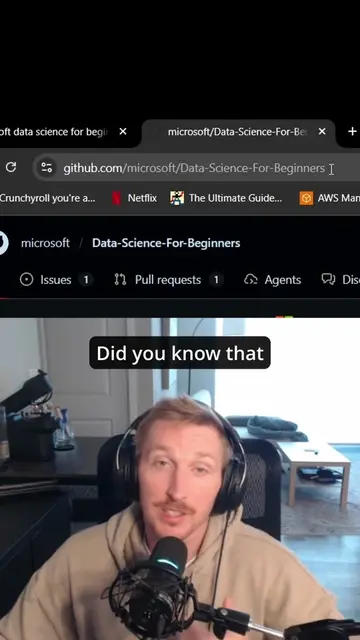 Data Science Course From Microsoft 😎 If you’re trying to get started in data sc